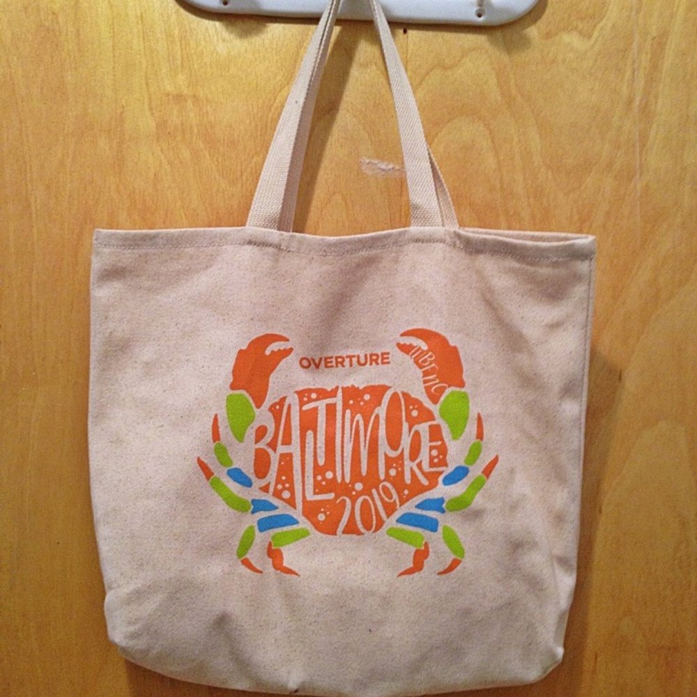 Overture Baltimore 2019 Large Tote Bag